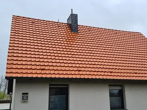 Tonziegelreinigung Nachher