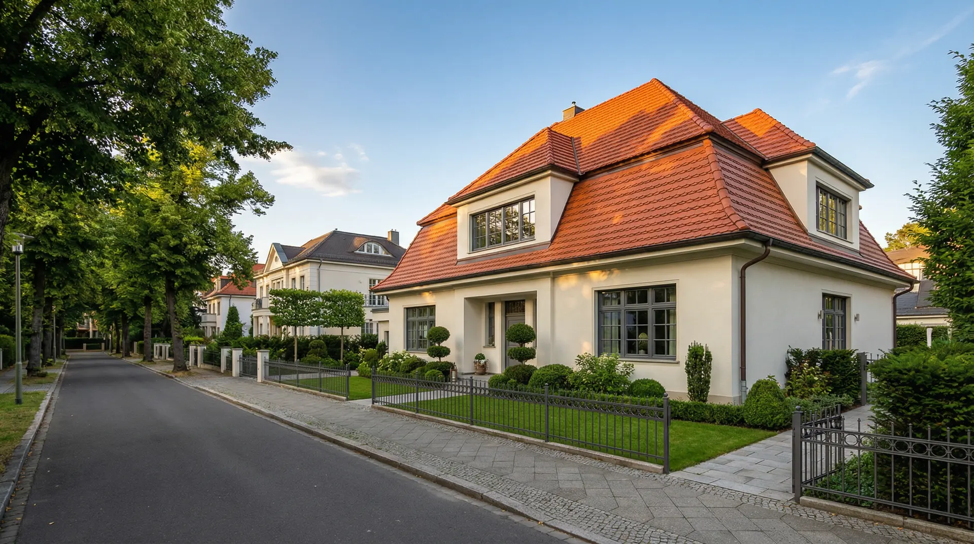 Fertig beschichtetes Dach in Zehlendorf
